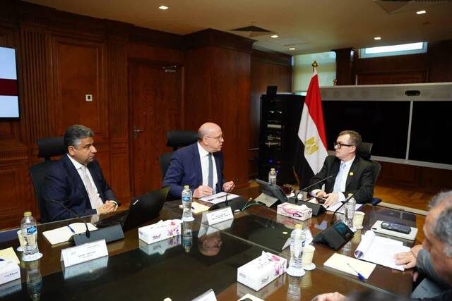 وزير التخطيط خلال اجتماع مجلس إدارة بنك الاستثمار القومي
