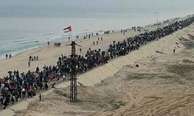 عودة النازحين في غزة