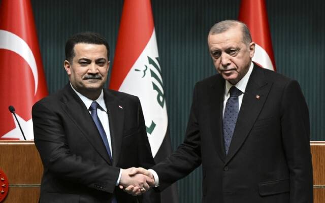 رئيس وزراء العراق وأردوغان يناقشان تعزيز التعاون وبناء شراكات إقليمية