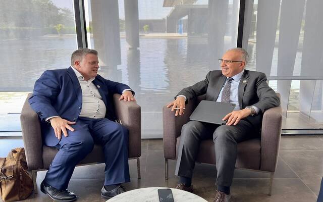 الدكتور هاني سويلم وزير الموارد المائية والري المصري ونائب وزير البيئة الألماني