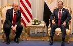 الرئيس المصري عبد الفتاح السيسي ونظيره دونالد ترامب