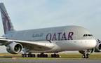 طائرة تابعة للخطوط الجوية القطرية