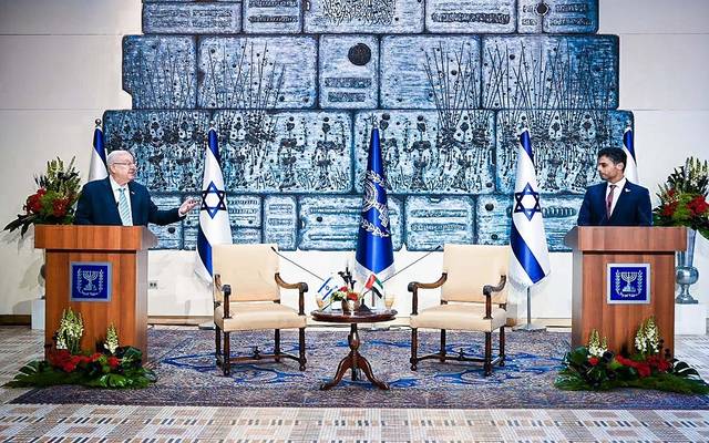‎سفير الإمارات يقدم أوراق اعتماده إلى رئيس إسرائيل