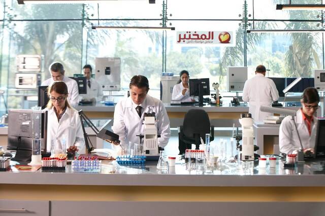 معامل المختبر