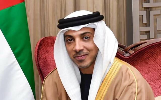 الشيخ منصور بن زايد آل نهيان نائب رئيس دولة الإمارات نائب رئيس مجلس الوزراء رئيس ديوان الرئاسة