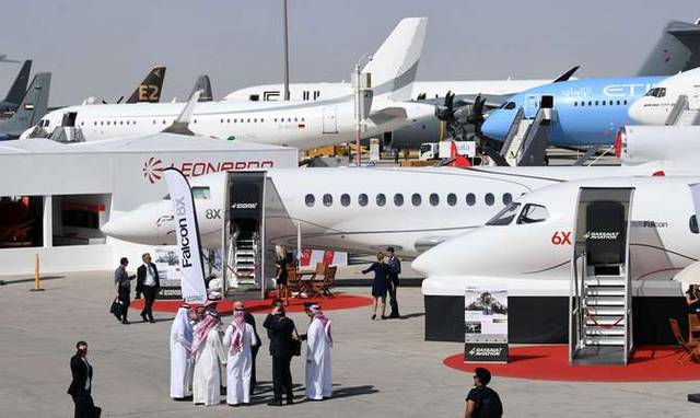 جانب من معرض دبي للطيران