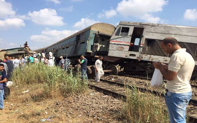 "النقل": الانتهاء من أعمال رفع عربات حادث تصادم قطاري الإسكندرية