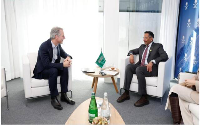 وزير الصناعة والثروة المعدنية بندر بن إبراهيم الخريّف