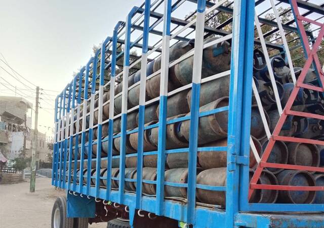 ضبط أسطوانات بوتاجاز