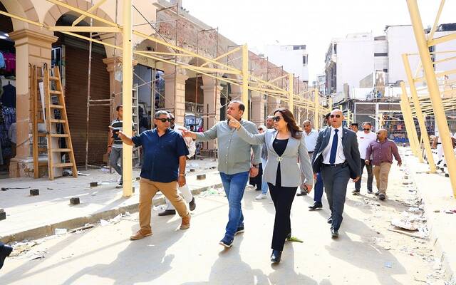 منال عوض وزيرة التنمية المحلية