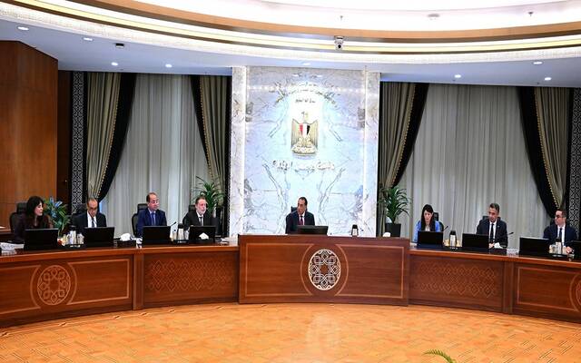 اجتماع المجموعة الوزارية الاقتصادية في الحكومة المصرية