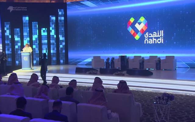 جانب من كلمة الرئيس التنفيذي لشركة النهدي الطبية في حفل الإدراج