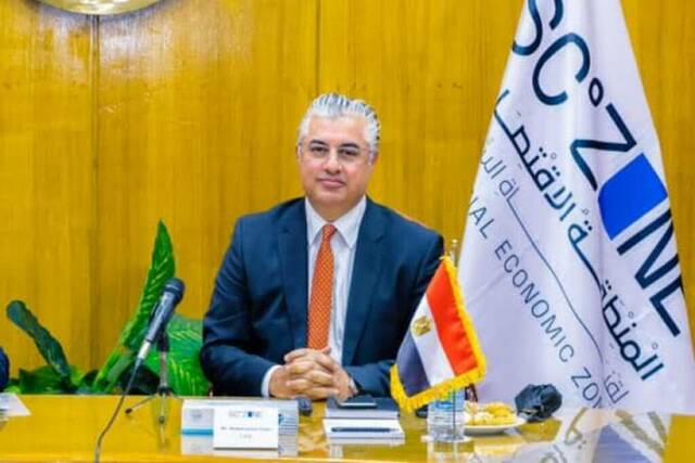 وليد جمال الدين، رئيس الهيئة العامة للمنطقة الاقتصادية لقناة السويس