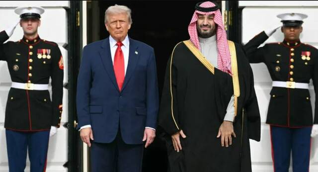 ولي العهد والرئيس الأمريكي