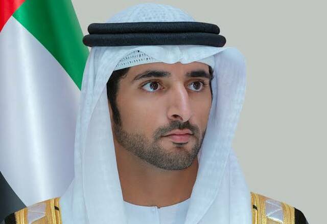 الشيخ حمدان بن محمد بن راشد آل مكتوم، ولي عهد دبي، نائب رئيس مجلس الوزراء