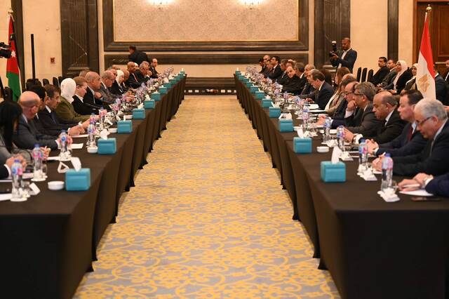 اجتماع اللجنة العليا المصرية الأردنية