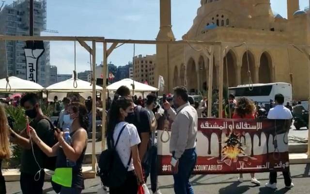 "وقت الحساب".. تظاهرات في بيروت تطالب باستقالة الحكومة