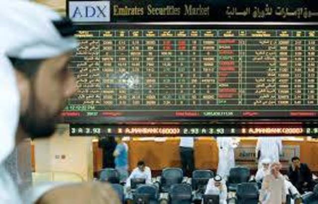 الأسهم القيادية تهبط بسوق أبوظبي مع ارتفاع في السيولة