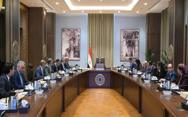 رئيس وزراء مصر مصطفى مدبولي