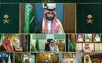 خلال اجتماع مجلس الوزراء السعودي عبر الاتصال المرئي