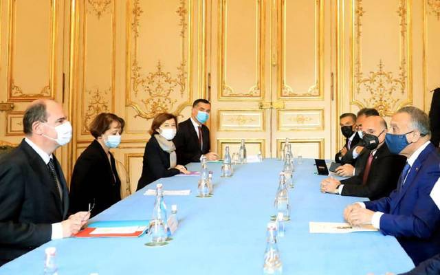 رئيس الوزراء العراقي يبحث تعزيز التعاون الثنائي مع نظيره الفرنسي في باريس