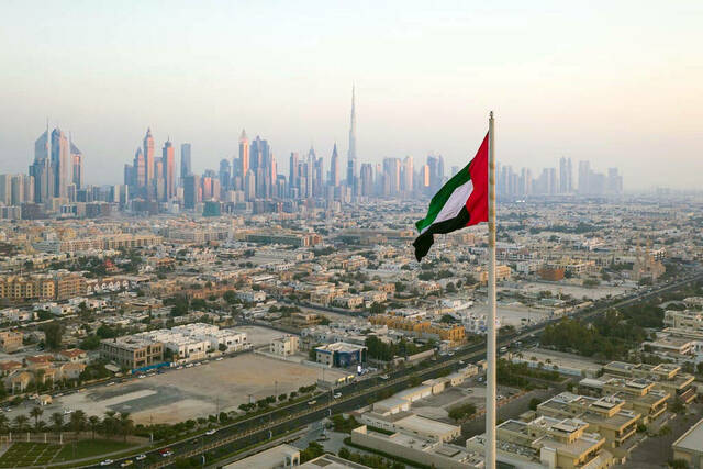 علم دولة الإمارات ـ أرشيفية