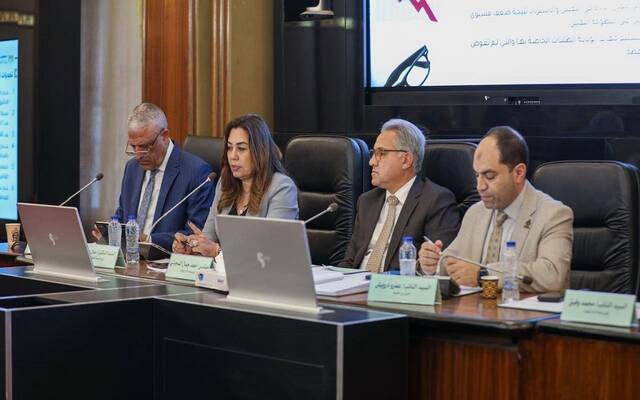 منال عوض وزيرة التنمية المحلية المصرية
