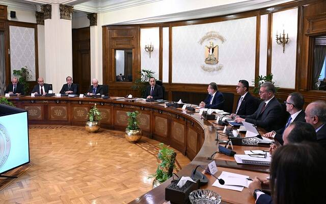 اجتماع المجموعة الوزارية الاقتصادية في مصر