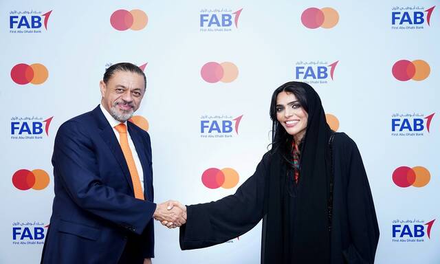 FAB forges extensive global partnership with Mastercard