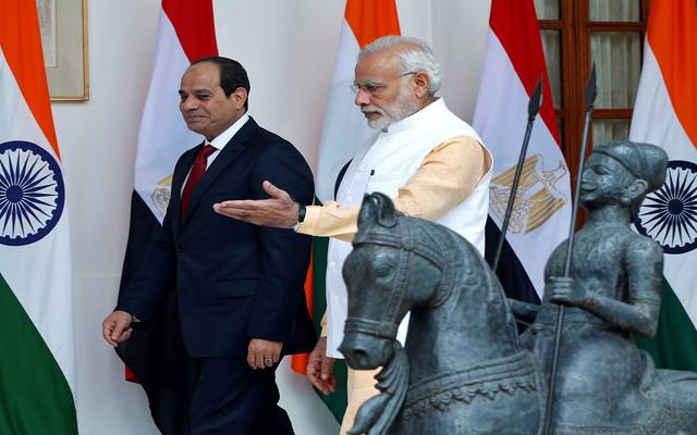 السيسي يبحث مع رئيس وزراء الهند أفضل الممارسات لمكافحة كورونا