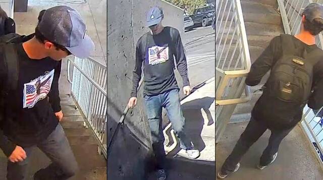 السلطات الأمريكية تنشر فيديو جديد للمشتبه به باغتيال تشارلي كيرك