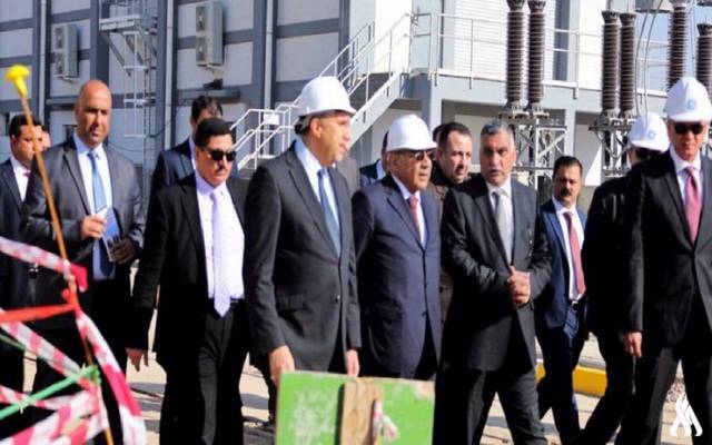 Iraqi Prime Minister inaugurates a power station northwest of Baghdad