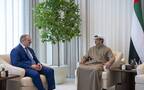 الشيخ منصور بن زايد آل نهيان نائب رئيس الإمارات وفيكتور لوكاشينكو المبعوث الخاص للرئيس البيلاروسي