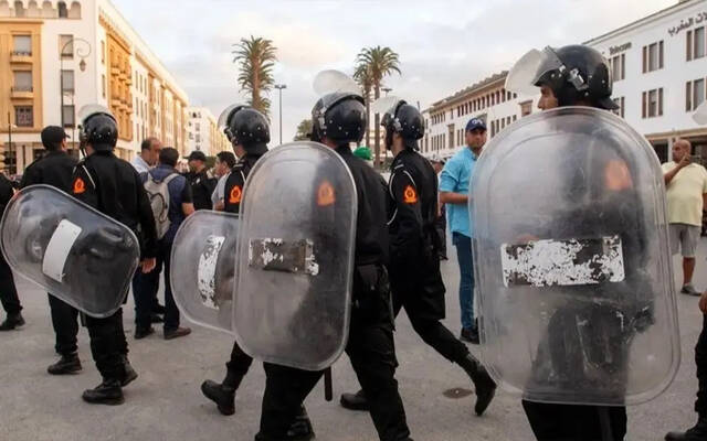 قوات الأمن المغربية