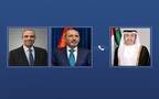 وزير الخارجية في الإمارات ونائب رئيس الوزراء وزير الخارجية وشؤون المغتربين في الأردن ووزير الخارجية والتعاون الدولي والمصريين بالخارج