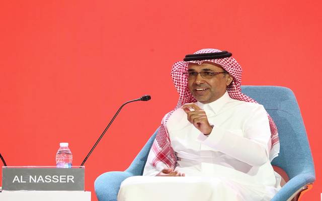 الرئيس التنفيذي لمجموعة الاتصالات السعودية ناصر الناصر خلال المنتدى