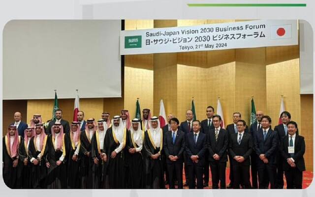 بعد توقيع مذكرات التفاهم على هامش منتدى الاستثمار السعودي الياباني المنعقد حاليا في العاصمة طوكيو