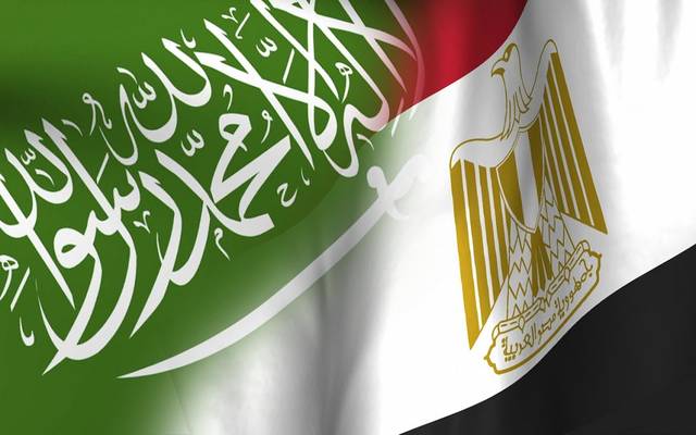 علم المملكة العربية السعودية وجمهورية مصر العربية- أرشيفية