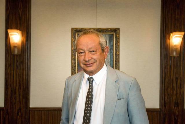 Orascom Investment Holding's Executive Chairman Naguib Sawiris