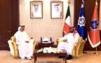 خلال استقبال سفير دولة الإمارات لدي الكويت