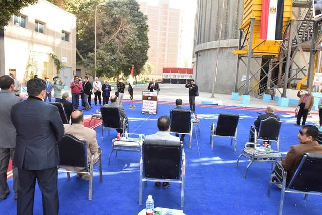 افتتاح صومعة شركة مطاحن مصر الوسطى بأسيوط