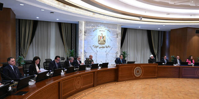 اجتماع رئيس الوزراء المصري