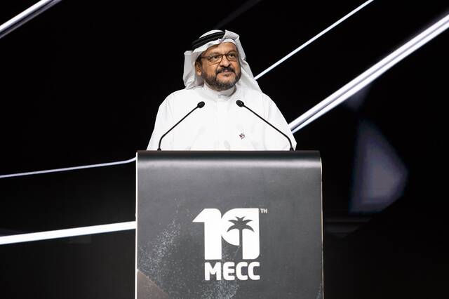 Ahmad O. Al Khowaiter, Aramco Executive Vice President of Technology and Innovation, at MECC