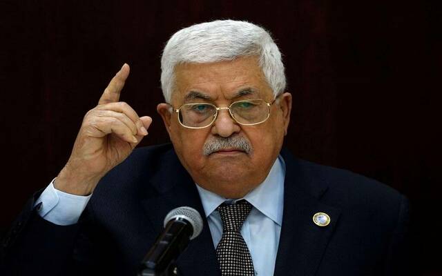 الرئيس الفلسطيني محمود عباس