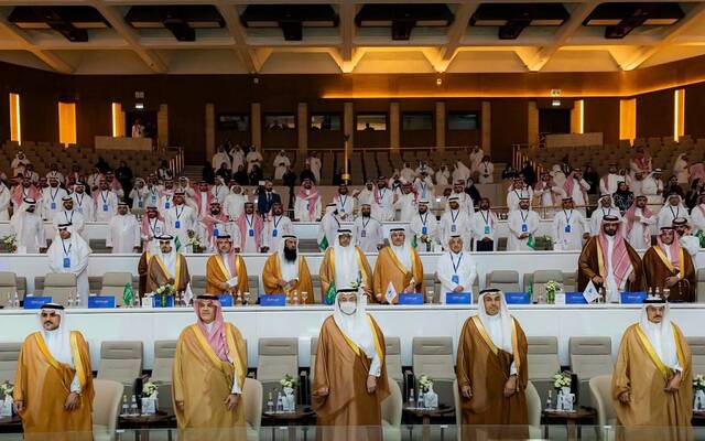 جانب من حفل "توطين صناعة الماء" الذي نظمته الهيئة السعودية للمياه