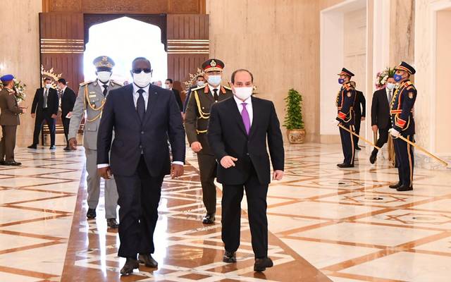 السيسي والرئيس السنغالي
