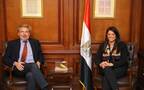 رانيا المشاط وزيرة التعاون الدولي في مصر