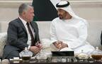الشيخ محمد بن زايد آل نهيان رئيس دولة الإمارات والملك عبدالله الثاني ملك المملكة الأردنية ـ أرشيفية