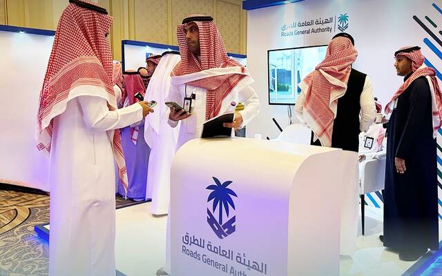 جناح الهيئة العامة للطرق بإحدى الفعاليات