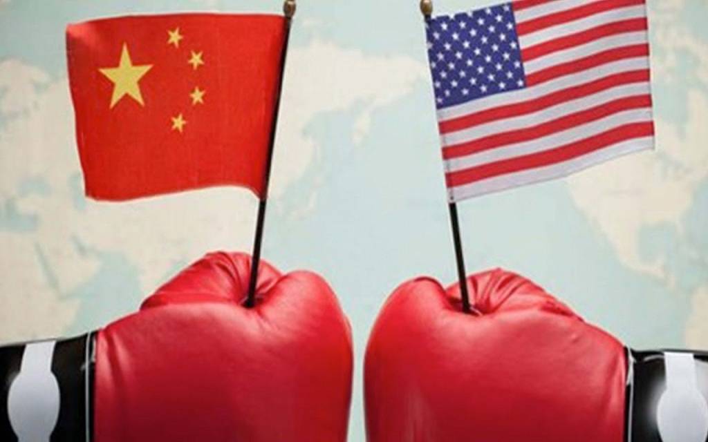 Trump again blames China for trade 1024